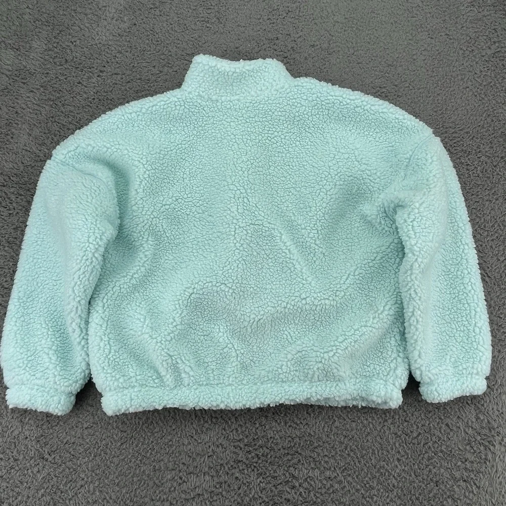 DSG Girls Small Cozy‎ Fleece Full Zip Jacket Shoreside Blue NWT Shoreside Blue